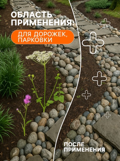 Средство от сорняков сплошного действия Торнадо 360, 1 л