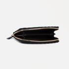 Кошелёк женский на молнии, цвет чёрный - фото 21636193
