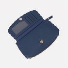 Кошелёк женский на молнии, цвет синий - фото 24242329