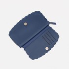 Кошелёк женский на молнии, цвет синий - фото 24242330