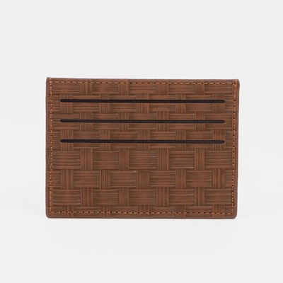 Картхолдер, цвет коричневый