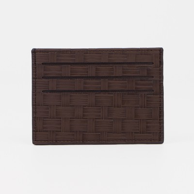 Картхолдер, цвет коричневый
