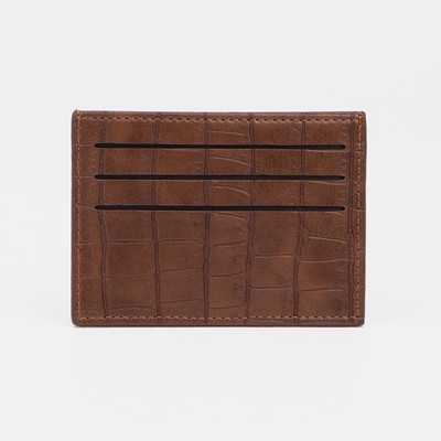 Картхолдер, цвет коричневый