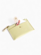 Картхолдер с монетницей на молнии, на 3 карты, с окошком, светло-зелёный - Фото 4