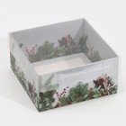 Коробка для кондитерских изделий с PVC крышкой «Рябина», 12 х 6 х 11,5 см - Фото 4