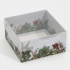 Коробка для кондитерских изделий с PVC крышкой «Рябина», 12 х 6 х 11,5 см - Фото 5