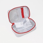 Косметичка - аптечка на молнии, цвет белый - Фото 5