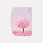 Визитница на кнопке, 24 карты, цвет розовый 7876421 - фото 16584803