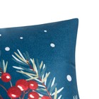 Подушка новогодняя Этель «Happy winter», 40*40 см, 100% п/э, велюр - Фото 2