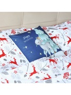 Подушка декоративная новогодняя «Этель. Happy winter», 40×40 см, велюр - Фото 3