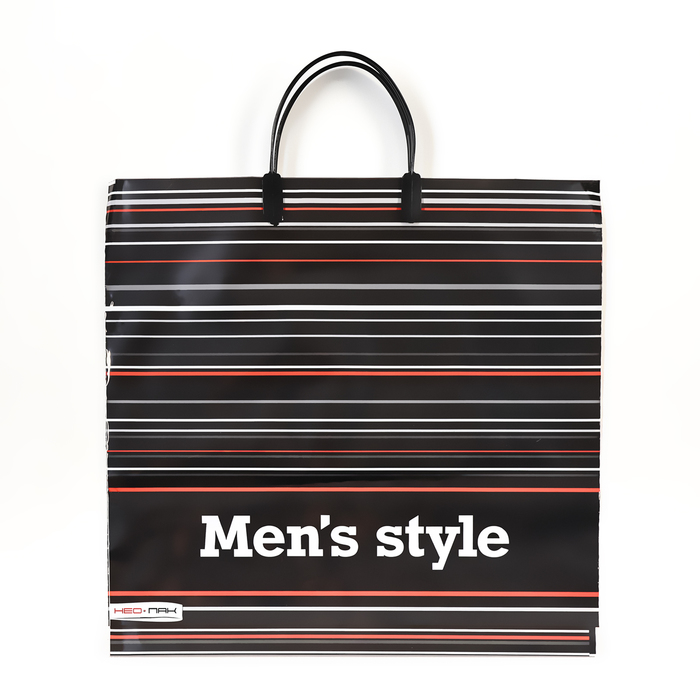 Пакет «На стиле», полиэтиленовый, с пластиковой ручкой, 37×35 см, 90 мкм - Фото 1