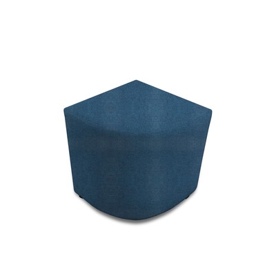 Пуф угловой, 370×370×420 мм, рогожка, цвет savana plus denim