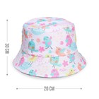 Панама детская для девочки «Птички», 52-54 - фото 48355360