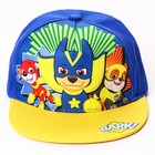 Кепка детская, синяя, размер 52-56 см «Щенячий патруль» - фото 35246748