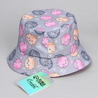 Панама детская для девочки «Котята», р-р 52-54 7646134