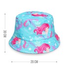 Панама «Русалочка», р-р. 52-54 см - фото 24608527