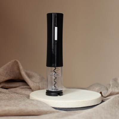 УЦЕНКА Штопор электрический LuazON LSH-01, от батареек, пластик, черный