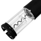 УЦЕНКА Штопор электрический LuazON LSH-01, от батареек, пластик, черный - Фото 8