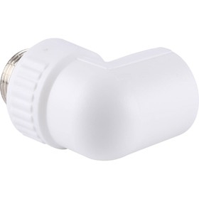 

Угольник Kalde, полипропиленовый, d=25 мм x 3/4", наружная резьба