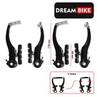 Комплект тормозов Dream Bike V-brake, алюминий, рамки 110 мм, колодки 60 мм, цвет чёрный - фото 320362791