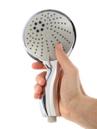 Лейка для душа ZEIN Z0013, большая, пластик, 3 режима, цвет хром - Фото 7