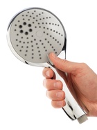 Лейка для душа ZEIN Z0013, большая, пластик, 3 режима, цвет хром - Фото 6