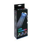 Душевая лейка ZEIN Z0015, с LED подсветкой, 3 цвета, пластик, цвет хром - Фото 10
