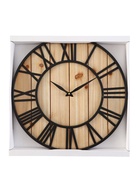 Часы настенные интерьерные «Атакор», серия: Лофт, дерево, металл, бесшумные, плавный ход, d=50 см, от батарейки 1×АА - Фото 6