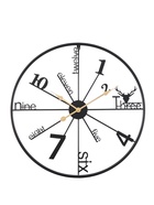 Часы настенные интерьерные «Рединг», серия: Лофт, металл, бесшумные, плавный ход, d=59 см, от батарейки 1×АА - Фото 2