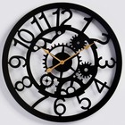 Часы настенные, серия: Лофт, "Дайс", плавный ход, d-60 см - фото 2143923