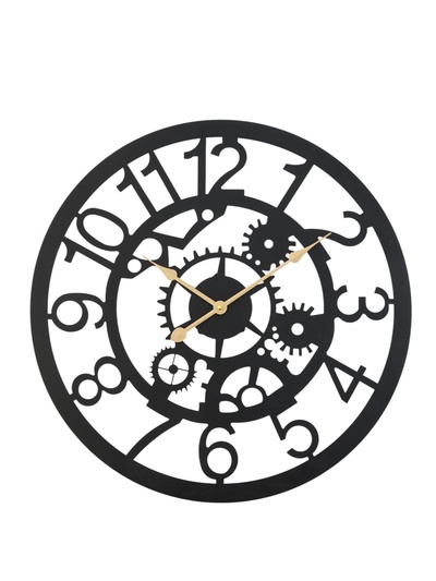 Часы настенные, серия: Лофт, "Дайс", плавный ход, d-60 см