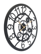 Часы настенные интерьерные «Дайс», серия: Лофт, металл, бесшумные, плавный ход, d=60 см, от батарейки 1×АА - Фото 3