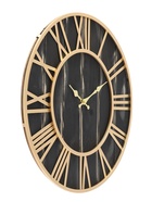 Часы настенные интерьерные «Кесвик», серия: Лофт, дерево, металл, бесшумные, плавный ход, d=49 см, от батарейки 1хАА - Фото 3