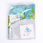 Шар фольгированный 18" «Милый голубой единорожек» (комплект 5 шт) - фото 24440470