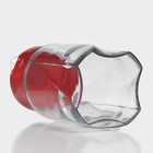 Кувшин Paşabahçe Light blue, 1.7 л, стекло, красная крышка, прозрачный - Фото 6