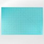 Мат для резки, двусторонний, 90 × 60 см, А1, цвет серо-голубой - фото 321346153