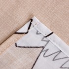 Простыня 1.5-спальная LoveLife «Горы», 150×225 см, сатин 7840961