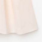 Платье для девочки MINAKU: Cotton Collection, бежевое, рост 134-140 см - Фото 13