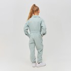 Комбинезон для девочки MINAKU: Casual collection KIDS, цвет мятный, рост 134 см - Фото 3