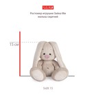Мягкая игрушка «Зайка Ми в нежно-розовом комплекте», 15 см - фото 9895644