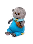 Мягкая игрушка «Кот Басик Baby», с ёжиком, 20 см - Фото 4