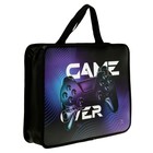 Папка с ручками пластиковая А4 Calligrata, 330 х 260 х 75 мм, "Геймер" - фото 804886994