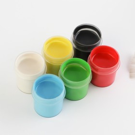 Гуашь 6 цветов 20 мл художественная (комплект 2 шт)