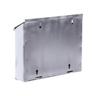 Ящик почтовый без замка (с петлёй), горизонтальный «Письмо», серый - Фото 2