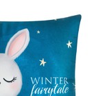 Подушка новогодняя Этель «Winter fairy», 40*40 см, 100% п/э, велюр - Фото 2