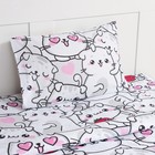 Постельное бельё 1.5-спальное «Этель» Sweet cats, бязь - Фото 4