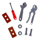 Набор строительных инструментов «Умелец», в пакете - фото 32087562