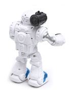 Робот «Герой», световые и звуковые эффекты, работает от батареек, цвет синий - Фото 4