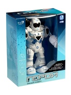 Робот «Герой», световые и звуковые эффекты, работает от батареек, цвет синий - Фото 7