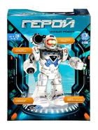 Робот «Герой», световые и звуковые эффекты, работает от батареек, цвет синий - фото 809274701 Робот «Герой», световые и звуковые эффекты, работает от батареек, цвет синий - фото 809274701